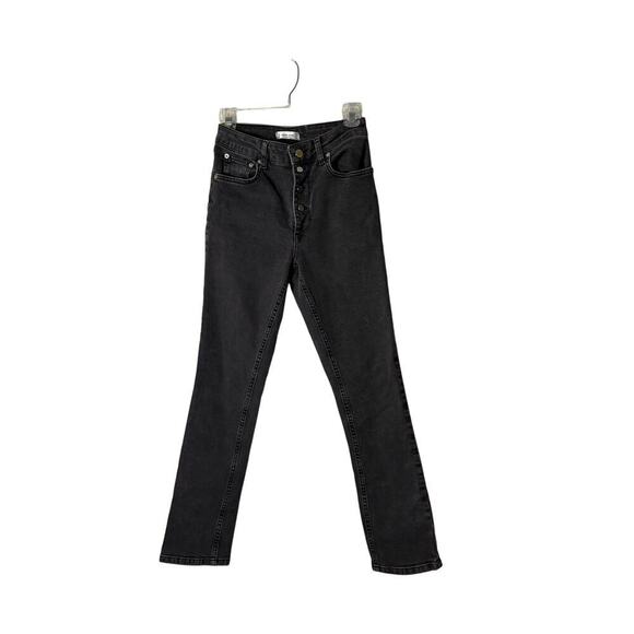 Anine Bing Frida Button Fly Skinny Jeans Size 29 - Picture 4 of 8